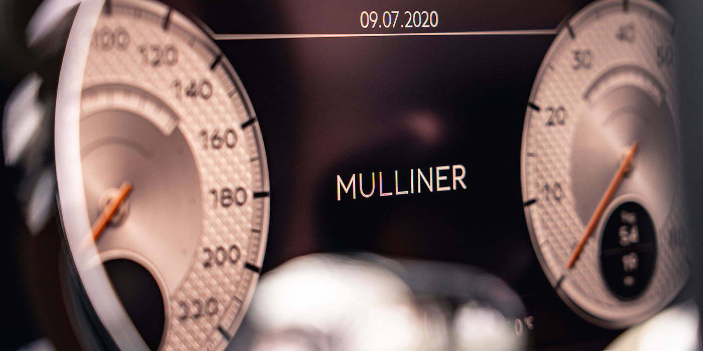 Bentley Monterrey Bentley Continental GT Mulliner coupe Mulliner dial detail